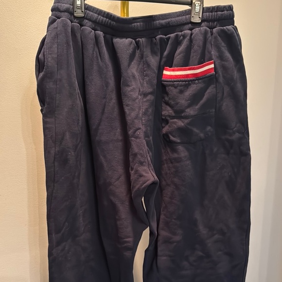 Parish nation Black Joggers with White Stripes EUC 4XL - Picture 5 of 13